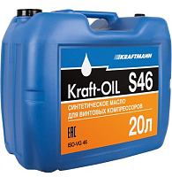 Масло компрессорное Kraft Oil S46 (20л) 