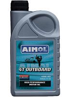 Масло Aimol 4T Outboard 10w-40 (канистра 1л)
