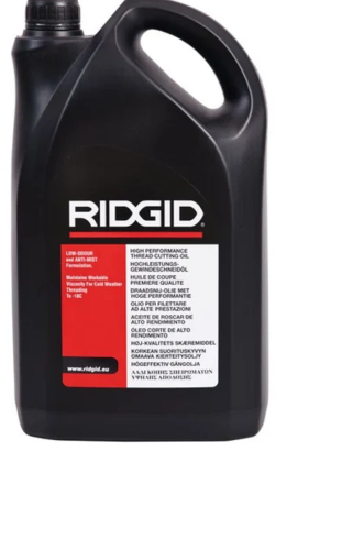 Масло RIDGID (для нарезки резьбы) фото 3 Масло RIDGID (для нарезки резьбы) фото 3