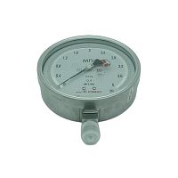 Манометр МП160Н-4МПа-1/2NPT-0,4-ЗкШ-Пл2-ГП-О2